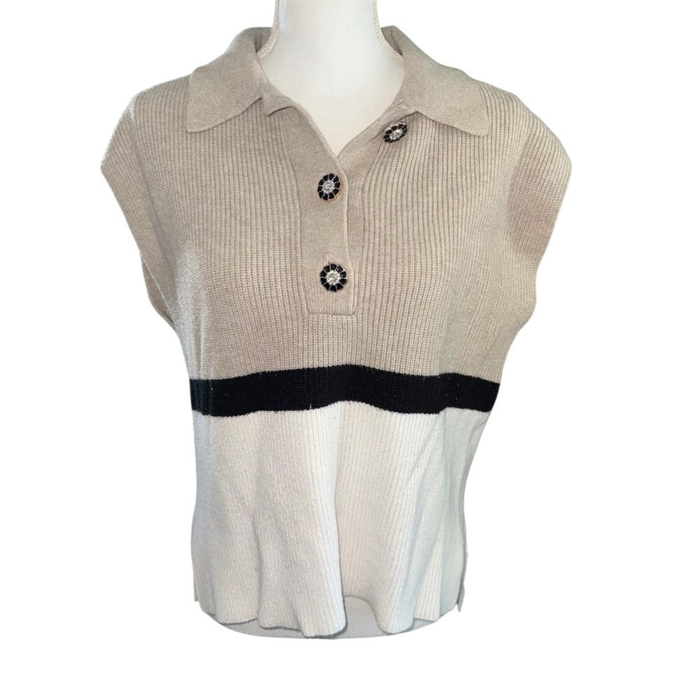 Laundry by Shelli Segal Sleeveless Sweater